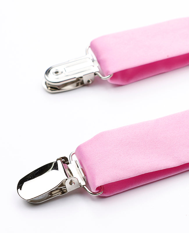 Bretelles Enfant Rose n°1 en Polyester «Ernest»