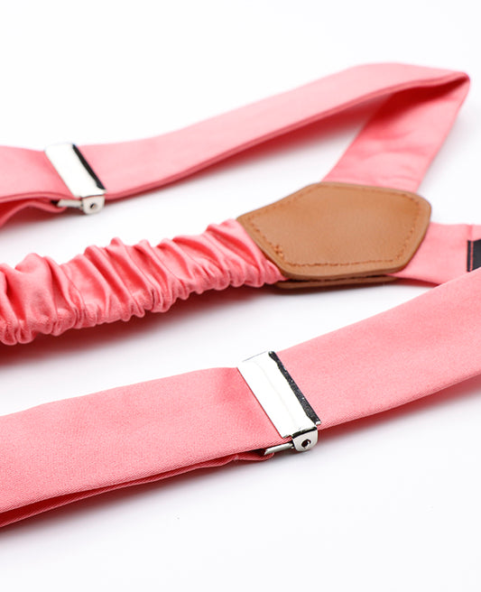 Bretelles Enfant Rose n°2 en Polyester «Ernest»