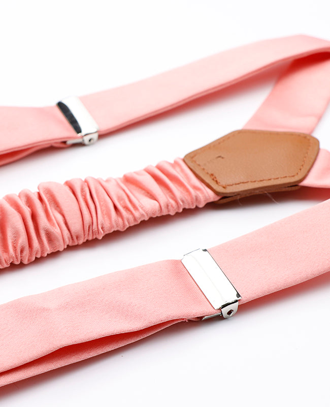 Bretelles Enfant Rose n°3 en Polyester «Ernest»