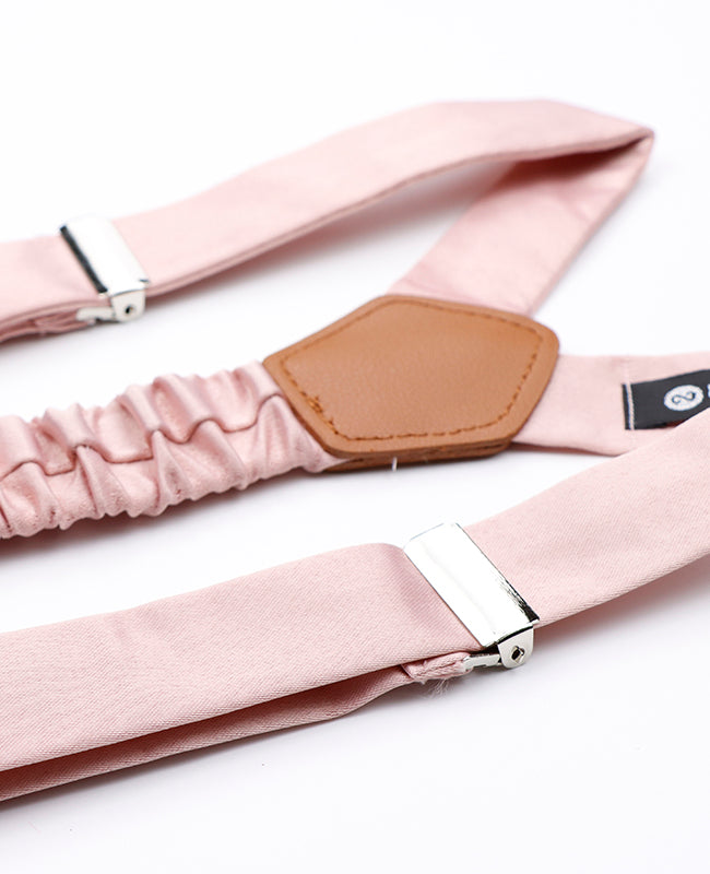 Bretels Heren Roze nr.4 in Polyester "Ernest"