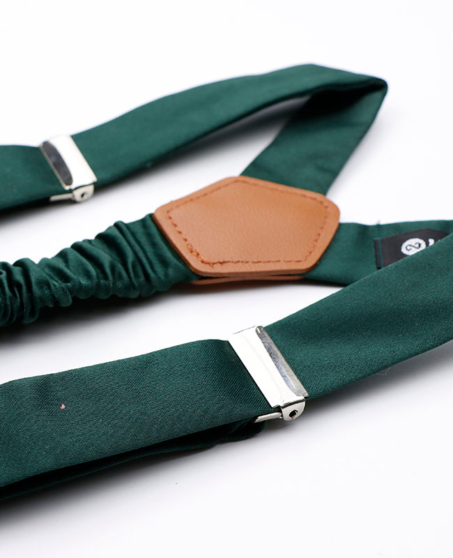 Bretels Heren Groen nr.4 in Polyester "Ernest"