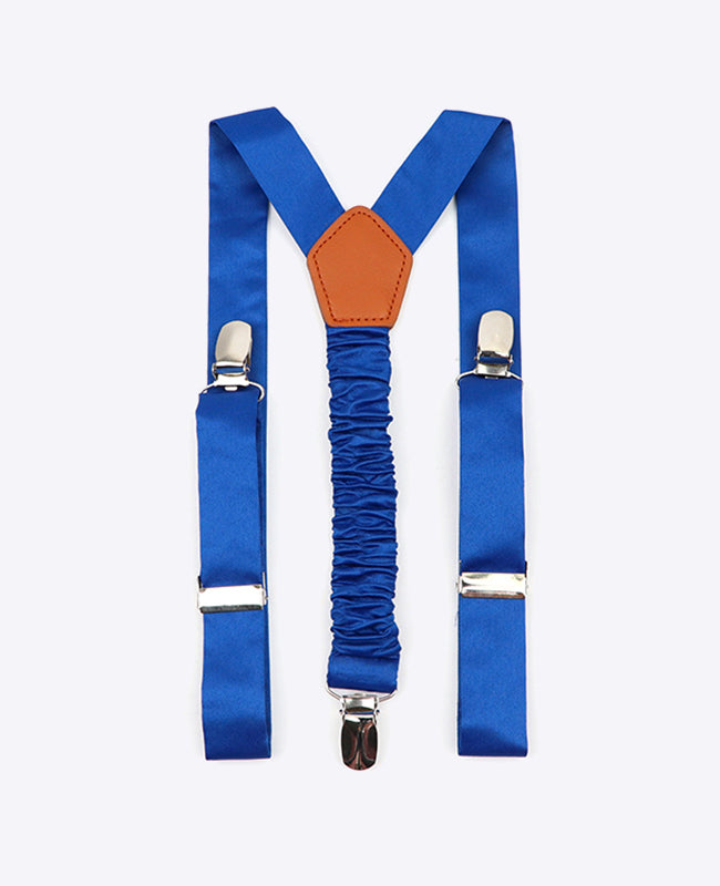 Bretels Kinderen Blauw nr.2 in Polyester "Ernest"
