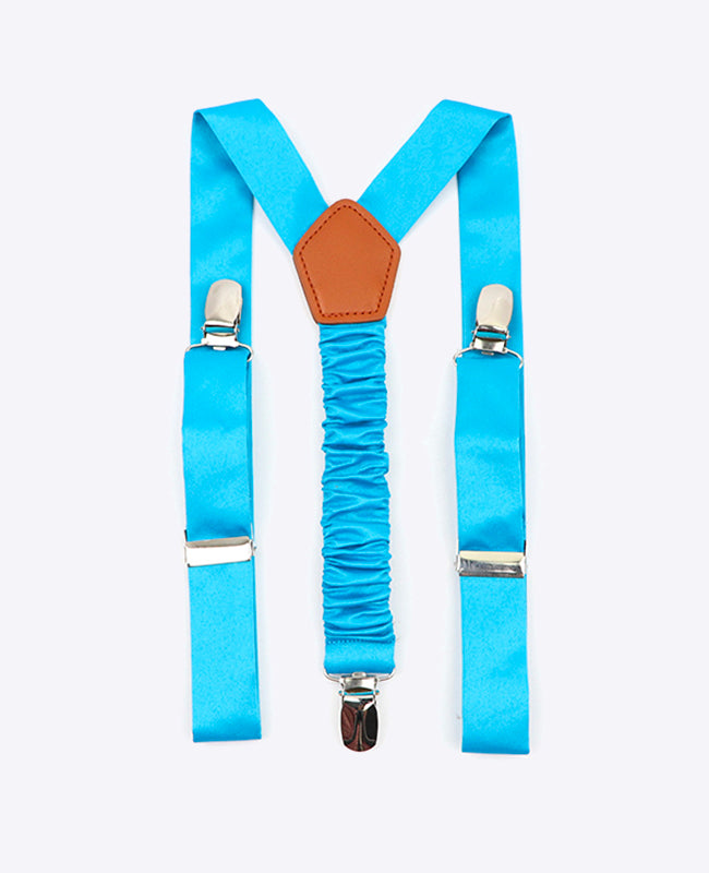 Bretels Kinderen Blauw nr.3 in Polyester "Ernest"