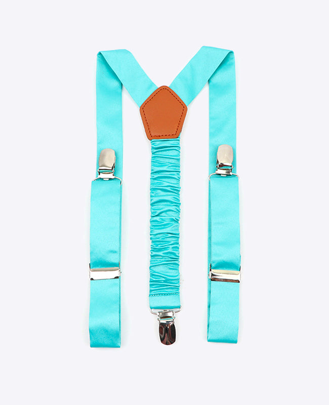 Bretels Kinderen Blauw nr.4 in Polyester "Ernest"