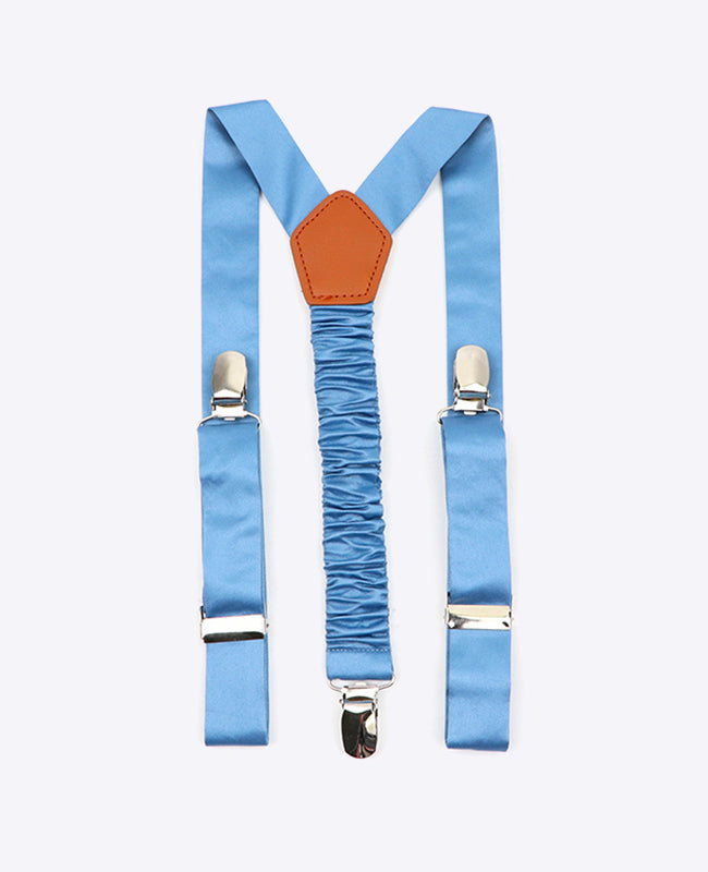 Bretels Kinderen Blauw nr.7 in Polyester "Ernest"