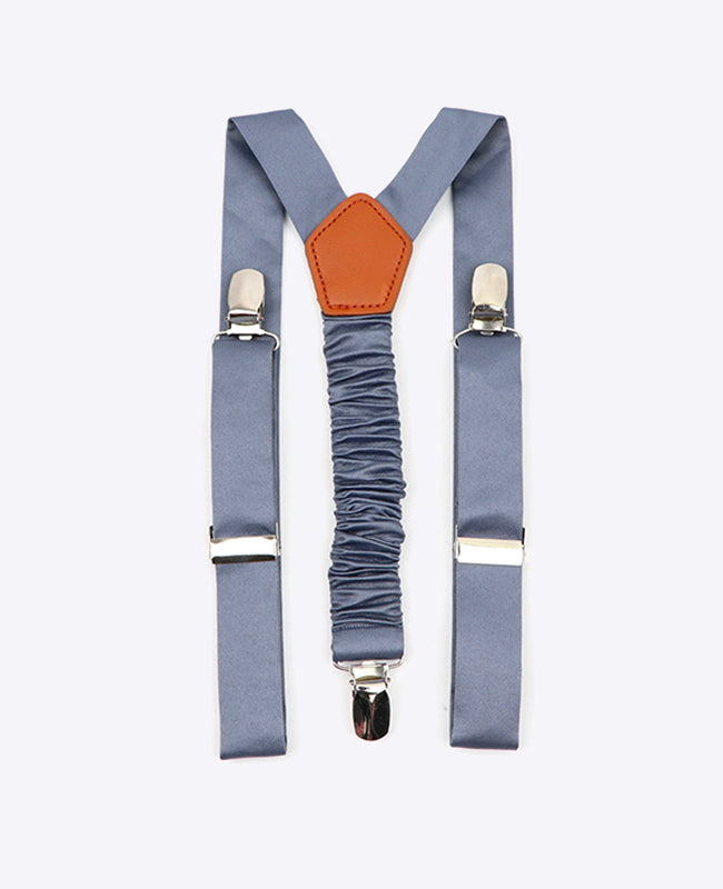 Bretels Kinderen Grijs in Polyester "Ernest"