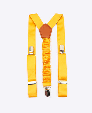Bretels Kinderen Geel nr.1 in Polyester 