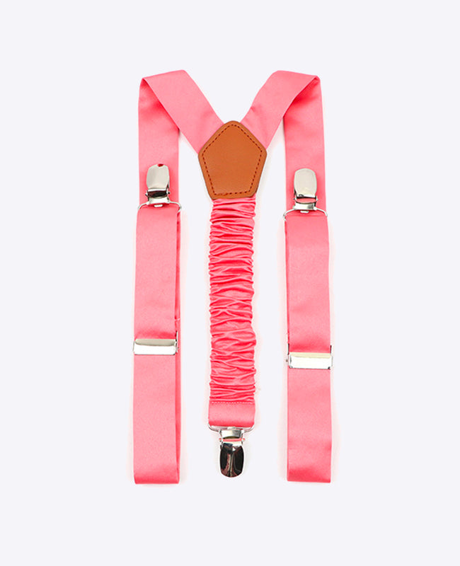 Bretels Kinderen Roze nr.2 in Polyester "Ernest"