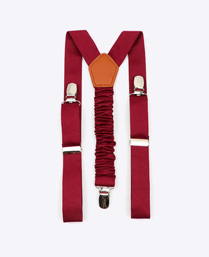 Bretels Kinderen Rood nr.1 in Polyester 