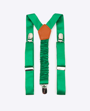 Bretels Kinderen Groen nr.3 in Polyester 