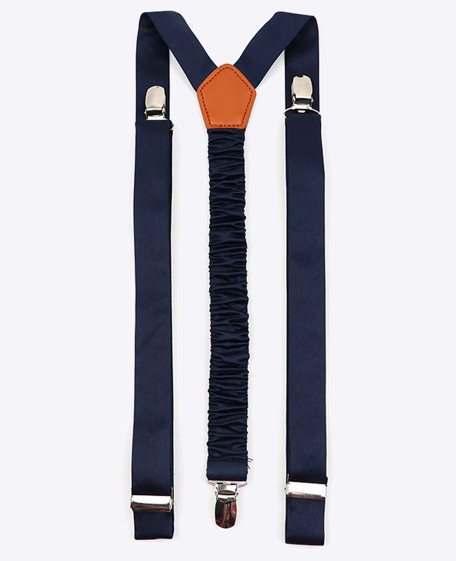 Bretels Heren Blauw nr.1 in Polyester "Ernest"