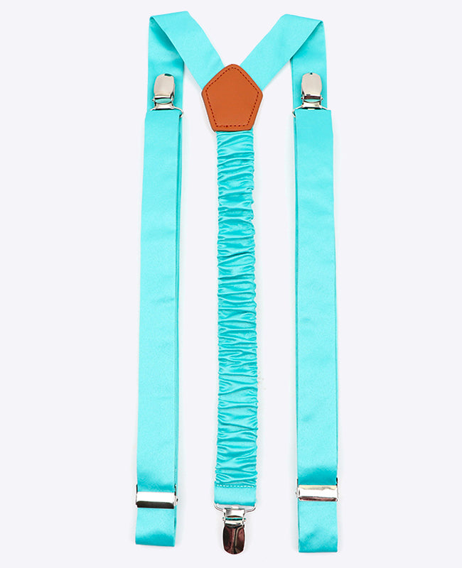 Bretels Heren Blauw nr.4 in Polyester "Ernest"