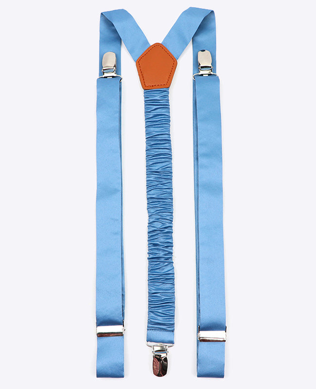 Bretels Heren Blauw nr.7 in Polyester "Ernest"