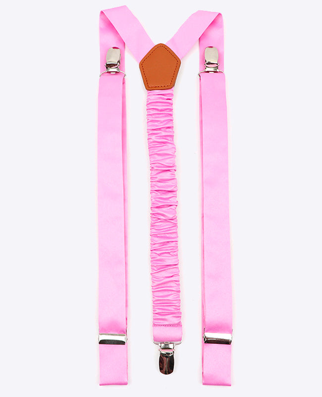 Bretels Heren Roze nr.1 in Polyester "Ernest"