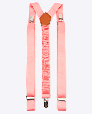 Bretels Heren Roze nr.3 in Polyester 
