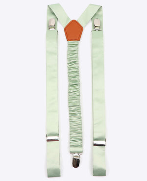 Bretels Heren Groen nr.1 in Polyester 