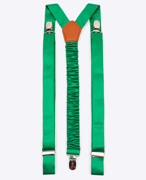 Bretels Heren Groen nr.3 in Polyester 
