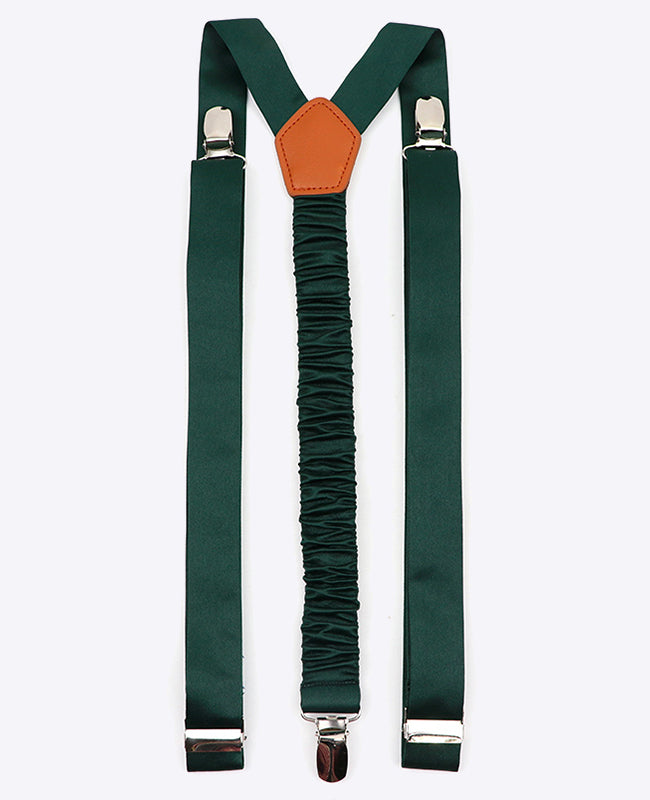 Bretels Heren Groen nr.4 in Polyester "Ernest"