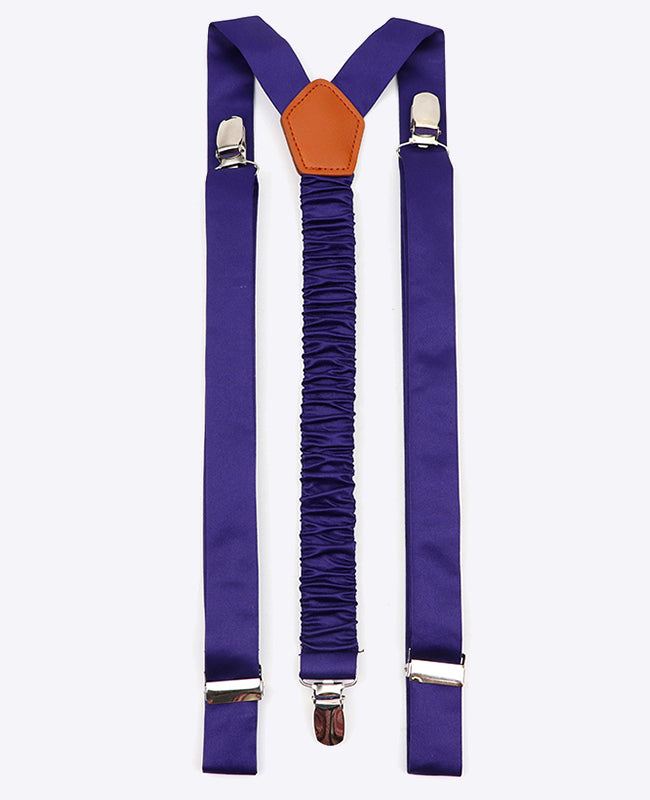 Bretels Heren Paars nr.1 in Polyester "Ernest"