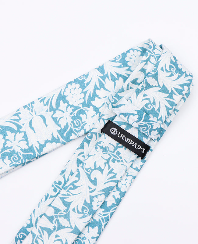 Stropdas Liberty Blauw nr.9 Heren in Katoen | Gaspard - Unipap's