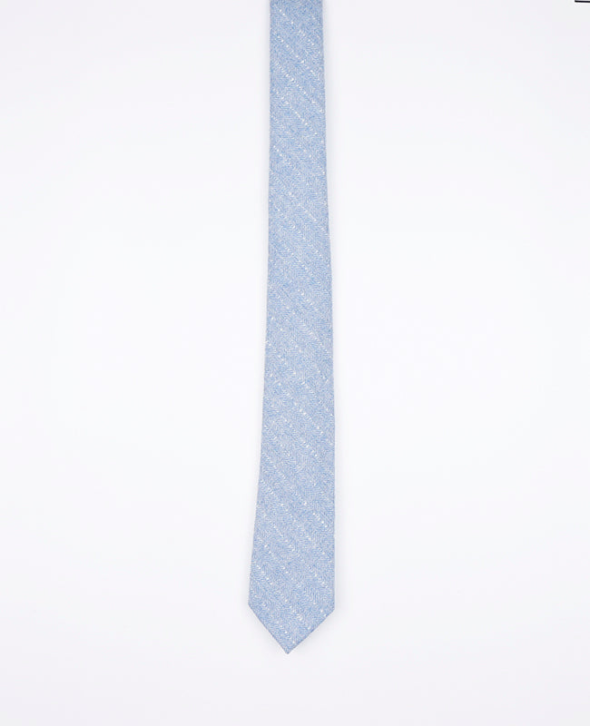 Stropdas Blauw nr.1 Heren in Wol | Claude - Unipap's