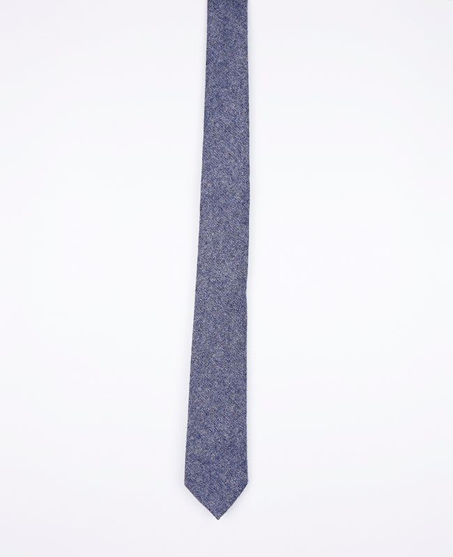 Stropdas Blauw nr.3 Heren in Wol | Claude - Unipap's