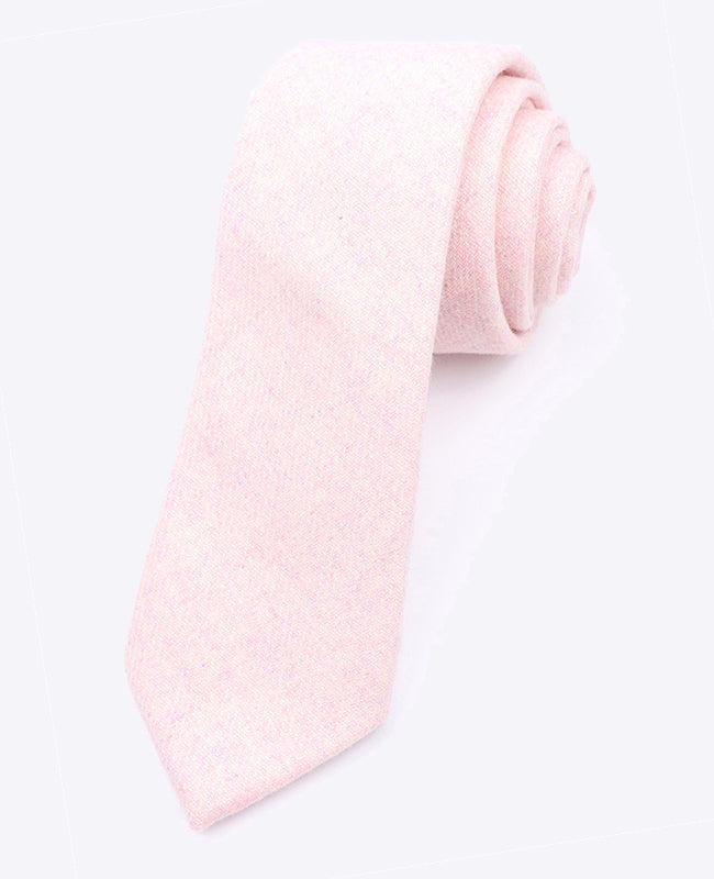 Stropdas Roze nr.2 Heren in Wol | Claude - Unipap's
