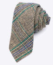Stropdas Tartan Grijs nr.5 Heren in Wol | Norbert - Unipap's