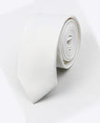 Stropdas Wit Heren in Polyester | Anatole - Unipap's