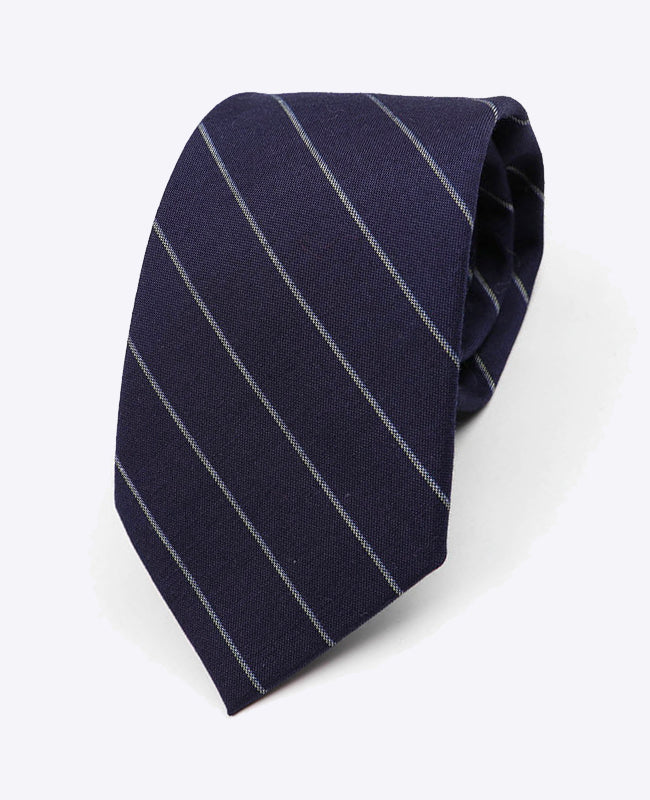 Stropdas Blauw nr.1 Heren in Polyester | Gaston - Unipap's