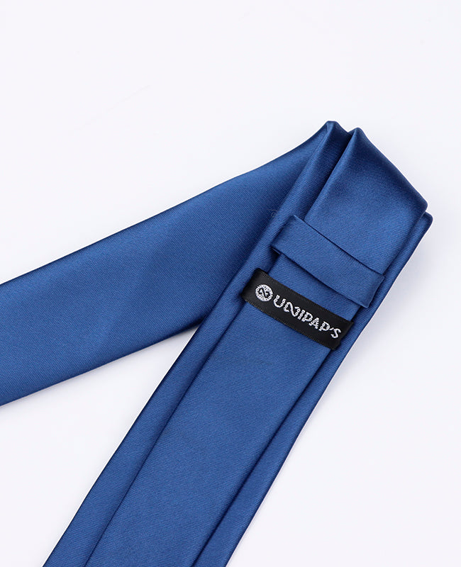 Stropdas Blauw nr.1 Heren in Polyester | Jules - Unipap's