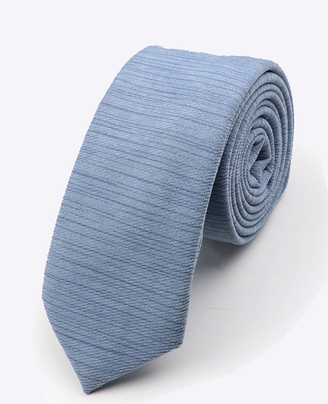 Stropdas Blauw nr.2 Heren in Polyester | Augustin - Unipap's