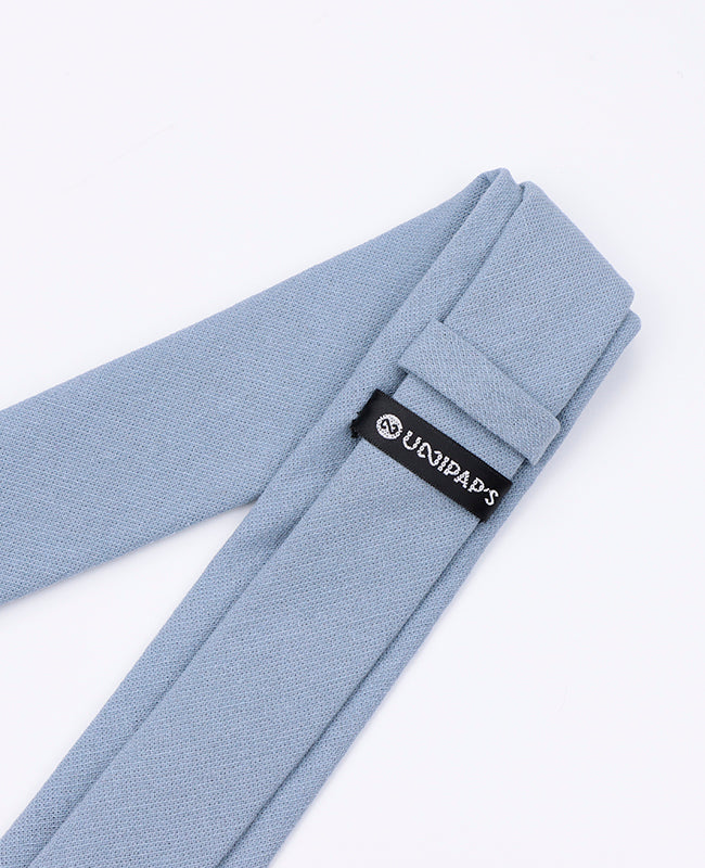 Stropdas Blauw nr.2 Heren in Katoen | Edgard - Unipap's