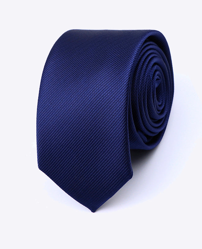 Stropdas Blauw nr.2 Heren in Polyester | Lucien - Unipap's