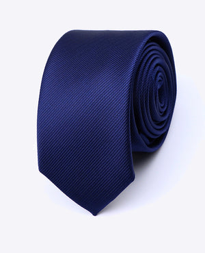 Stropdas Blauw nr.2 Heren in Polyester | Lucien - Unipap's