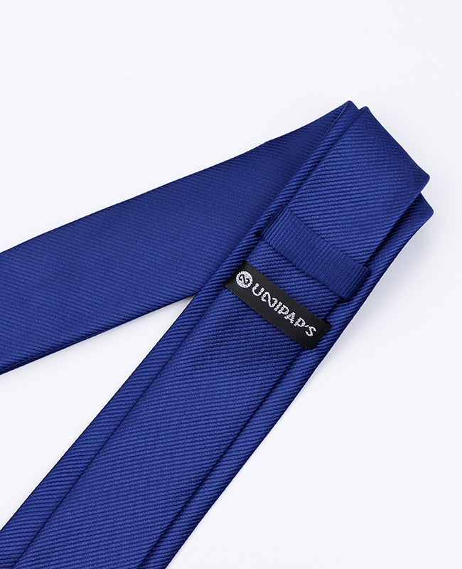 Stropdas Blauw nr.2 Heren in Polyester | Lucien - Unipap's