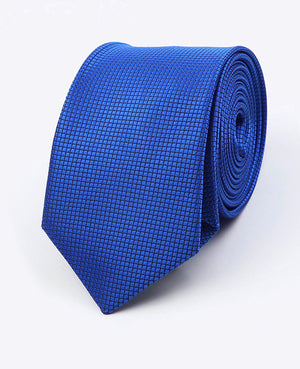 Stropdas Blauw nr.2 Heren in Polyester | Martin - Unipap's