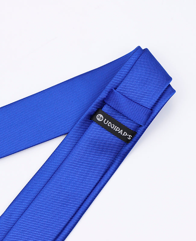 Stropdas Blauw nr. 3 Heren in Polyester | Lucien - Unipap's