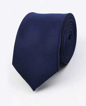 Stropdas Blauw nr.3 Heren in Polyester | Martin - Unipap's