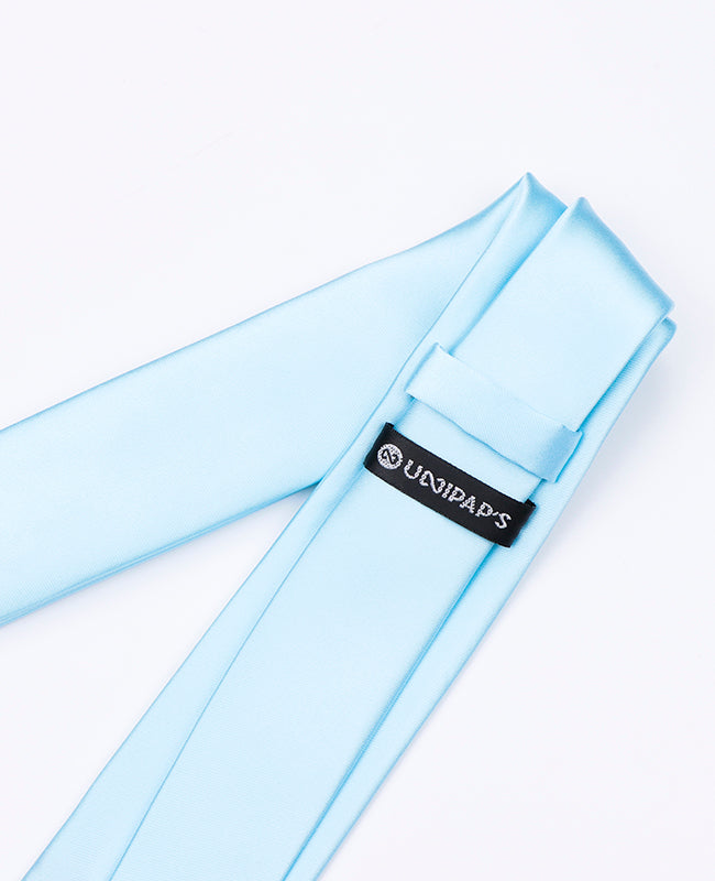 Stropdas Blauw nr.4 Heren in Polyester | Jules - Unipap's