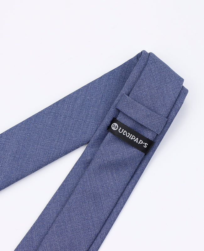 Stropdas Blauw nr.4 Heren in Polyester | Octave - Unipap's