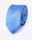 Stropdas Blauw nr.5 Heren in Polyester 