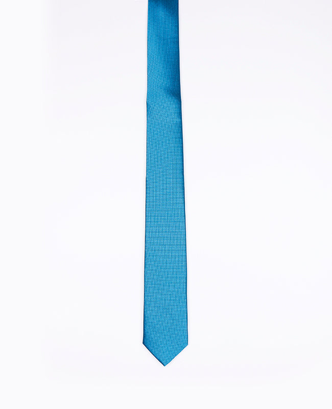 Stropdas Blauw nr.5 Heren in Polyester | Martin - Unipap's