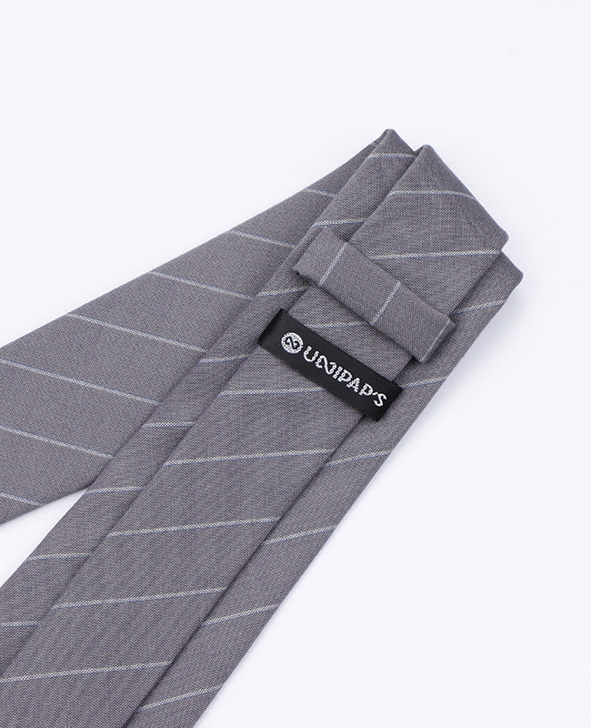 Stropdas Grijs nr.1 Heren in Polyester | Gaston - Unipap's