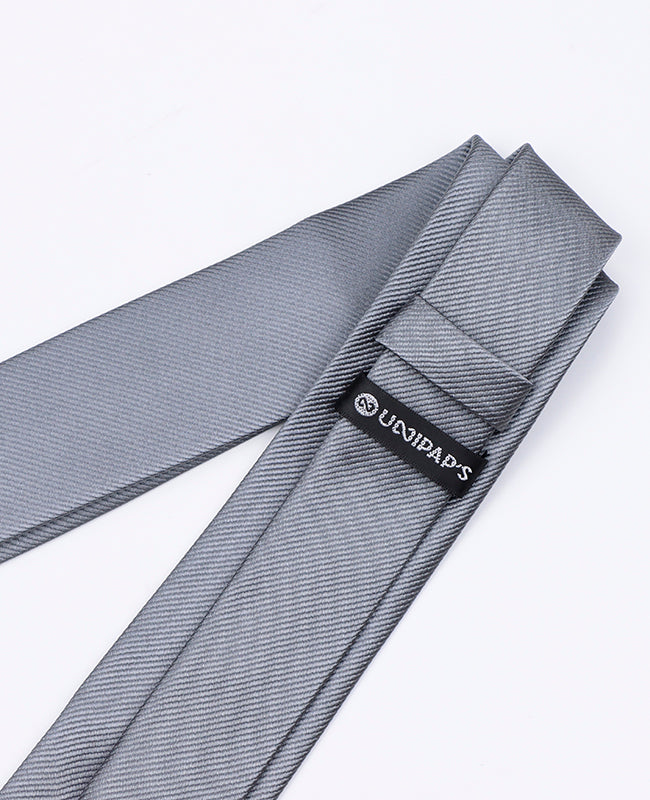 Stropdas Grijs nr.1 Heren in Polyester | Lucien - Unipap's
