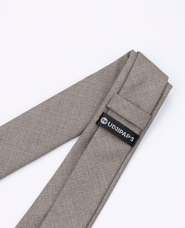 Stropdas Grijs nr.1 Heren in Polyester | Octave - Unipap's
