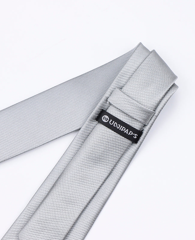 Stropdas Grijs nr.2 Heren in Polyester | Lucien - Unipap's
