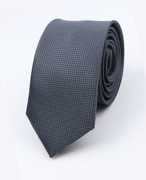 Stropdas Grijs nr.2 Heren in Polyester | Martin - Unipap's