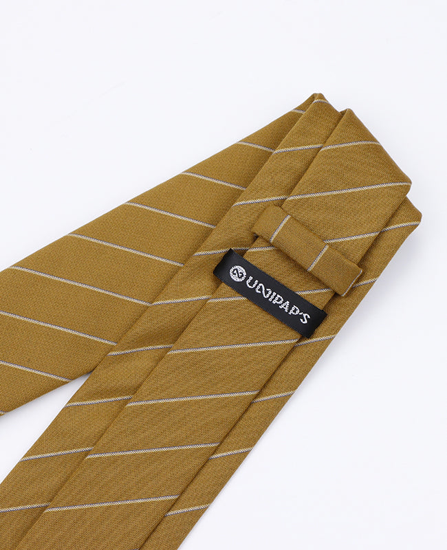Stropdas Geel Heren in Polyester | Gaston - Unipap's