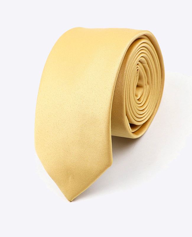 Stropdas Geel nr.2 Heren in Polyester | Anatole - Unipap's